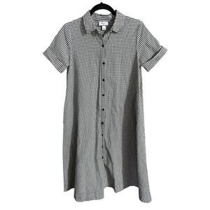 Lisa Marie Fernandez for Target Women's sz XS Gingham Check shirt dress